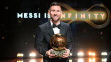 ¡Lionel Messi ganó su octavo Balón de Oro! El argentino superó a De Bruyne, Haaland y Mbappé
