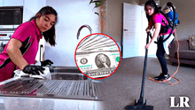 ¿Cuánto gana una trabajadora de limpieza en Australia? Peruana revela impactante cifra y sorprende en REDES