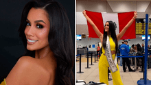 Camila Escribens deja el Perú para participar en el Miss Universo 2023: así fue su despedida