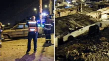 Automóvil cae en una vivienda de un asentamiento humano en Chorrillos