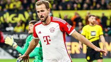 Con triplete de Harry Kane: Bayern Múnich goleó 4-0 a Borussia Dortmund por la Bundesliga