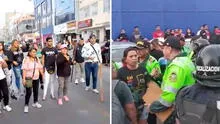 Comerciantes informales se enfrentan a serenos en intento de reubicación en Independencia