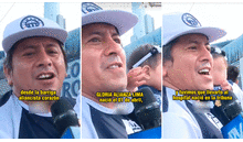 Pareja rinde homenaje al equipo blanquiazul y nombra a su hija Gloria Alianza Lima