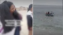 "¡Te dije vámonos!": joven rompe en llanto al enterarse de que su novio se ahogó en Punta Hermosa