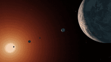 Un sistema de 7 planetas estuvo perdido en los archivos del telescopio Kepler de la NASA