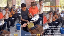 Amigos usan ollas como batería para tocar 'Cariñito' y resultado es viral: "'Crack' el de la bolsita"
