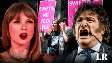 “Swiftie no vota a Milei”: fans de Taylor Swift se oponen a Javier Milei previo al balotaje en Argentina