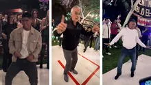 Fossati sorprende al bailar mejor que Piero Quispe y el 'Puma' Carranza en fiesta de la 'U'