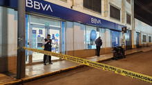 Breña: delincuentes asaltan agencia del BBVA y huyen en medio de balacera