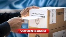 VOTO EN BLANCO en Argentina 2023: ¿es cierto que beneficia al ganador?
