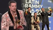 Lasso ganó su primer Latin Grammy por 'Ojos marrones': así celebró el cantante venezolano