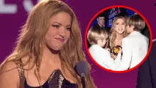 Shakira hace promesa a sus hijos tras ganar Grammy a mejor canción del año con Bizarrap