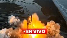 Lanzamiento de Starship, EN VIVO: el megacohete de Elon Musk explota tras llegar al espacio