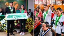 Alcalde de Huancayo entregó 25.000 dólares a atletas medallistas, pero dinero no vino del Estado
