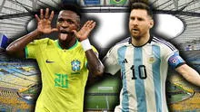 Brasil vs. Argentina: ¿cuánto pagan las casas de apuesta por el partido de las Eliminatorias 2026?
