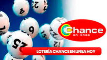Lotería Chance EN VIVO: resultados de HOY, domingo 19 de noviembre