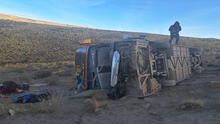 "Agradezco a Diosito": sobreviviente de bus siniestrado que dejó 1 muerto y 20 heridos en Arequipa