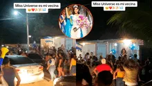 Vecinos van a la casa de Sheynnis Palacios para celebrar triunfo en Miss Universo: “El barrio la respalda”