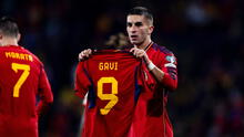 España goleó 3-1 a Georgia, pero perdió a Gavi por rotura de ligamentos en Eliminatorias Euro 2024