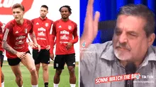 La efusiva arenga de Gonzalo Núñez a los jugadores de Perú: "Sonne, watch the ball, ¿okay?"