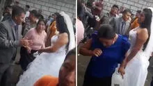 Festejan matrimonio con banda en vivo y bailes, pero inusual actitud de la novia es viral en TikTok