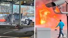 Alerta en EE. UU. por explosión de auto en frontera con Canadá, que deja 2 muertos