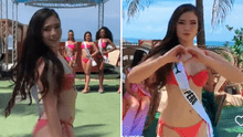 Kyara Villanella sorprende durante desfile en traje de baño en el Miss Teen Universo y deslumbra en la pasarela