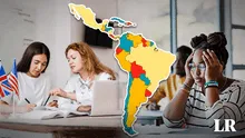 Estos son los países con el peor nivel de inglés en América Latina: ¿cuál es el puesto de Perú?
