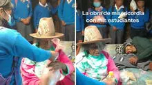 “¡Qué gran maestro!”: docente motivó a que escolares entreguen apoyo a adultos mayores en Áncash