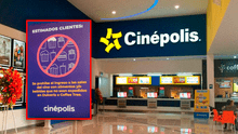 Cinépolis continúa impidiendo que clientes ingresen con sus propios alimentos a las salas de cine