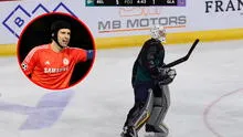 Brilló en Inglaterra, ganó la Champions y ahora debuta oficialmente en el hockey sobre hielo