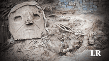 Desentierran en Pachacámac decenas de momias con 'cabezas falsas' del Imperio Wari