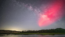 Las 'auroras de SpaceX', el nuevo fenómeno atmosférico causado por los cohetes de Elon Musk