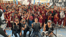“Dile no al reguetón”: banda de rock ofrece conciertos gratuitos en colegios de Cusco