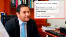Nuevos chats de Villanueva revelan más negociaciones con congresistas: "Estamos por cerrar con Luna"