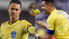 Cristiano Ronaldo y sus polémicos gestos contra árbitro Wilmar Roldán en goleada al Al Nassr