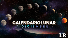 Calendario lunar de diciembre 2023: ¿cuándo habrá luna llena y las otras fases?