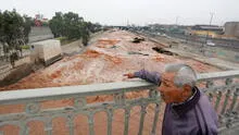 Senamhi alerta aumento del caudal del río Rímac: "Se aconseja a la población que tome precaución"