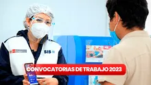 Convocatoria de trabajo: SIS busca técnicos, bachilleres y universitarios en 13 regiones del país