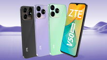 ZTE V50 Design llega a Perú: ¿cuáles son las especificaciones, colores y precio del teléfono?