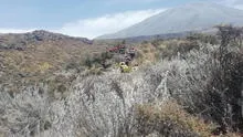 Logran controlar cuatro incendios forestales en la región Arequipa