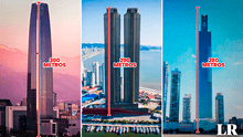¿Cuáles son los 3 edificios más altos de Sudamérica? El primero duplica al más grande de Perú