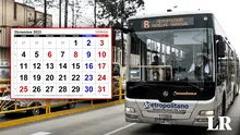 Feriado largo: ¿cuáles son los horarios del transporte público para el 8 y 9 de diciembre?