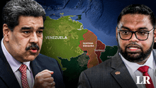 Presidente de Guyana responde a Nicolás Maduro con mapa que incluye al Esequibo: "Nos pertenece"