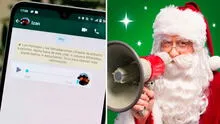 WhatsApp: ¿cómo crear audios con la voz de Papá Noel para saludar a tus amigos en Navidad?