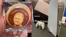 Jefe de PlayStation se jubila y Sony le regala una PS5 estilo PS1 que es la única en el mundo