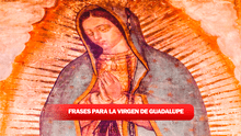 FRASES cortas por la Virgen de GUADALUPE: qué oraciones y mensajes enviar a la Morenita de Tepeyac
