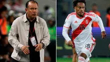 André Carrillo dedica emotivas palabras a Juan Reynoso tras salida de la selección peruana