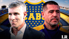 ¡Ídolos de Boca Juniors enfrentados! Los 'dardos' de Martín Palermo a Juan Román Riquelme