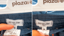Compra ropa en supermercado y descubre que modificaron las etiquetas con stickers: “¿Será unisex?”